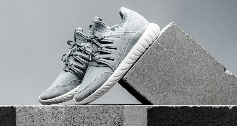 adidas tubular radial white