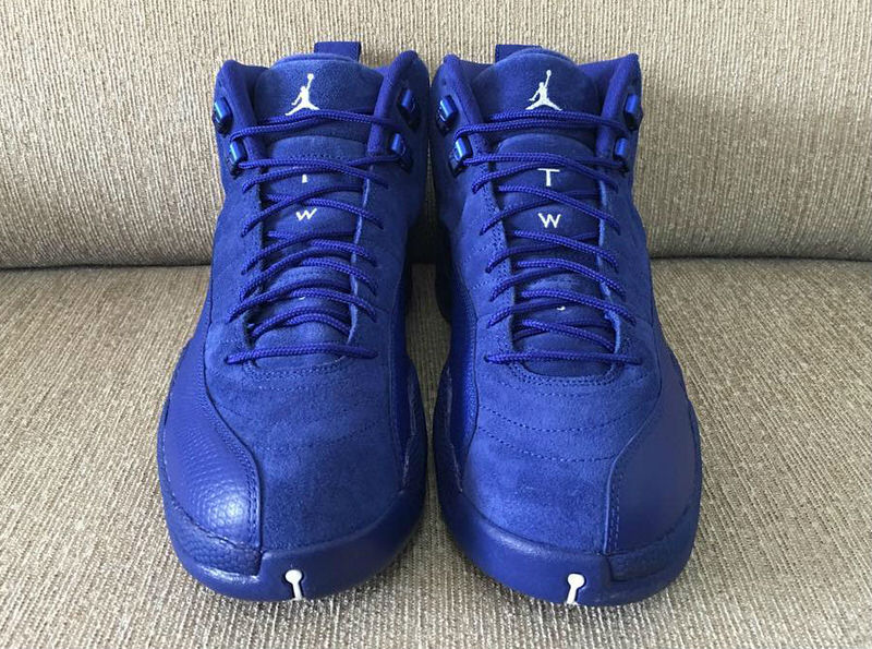 Air Jordan 12 Blue Suede