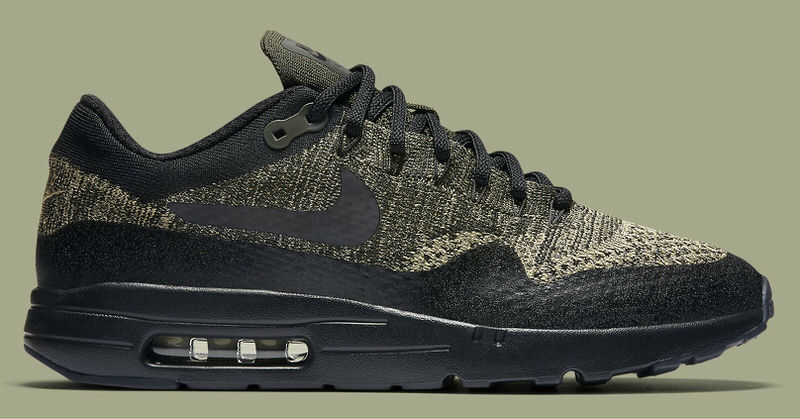 Nike Air Max 1 Ultra Flyknit Olive/Black