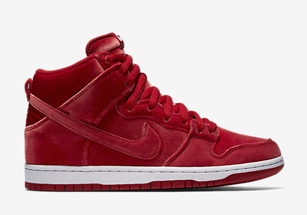 Nike SB Dunk High Red Velvet 