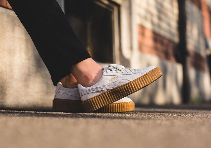 puma creeper white gum