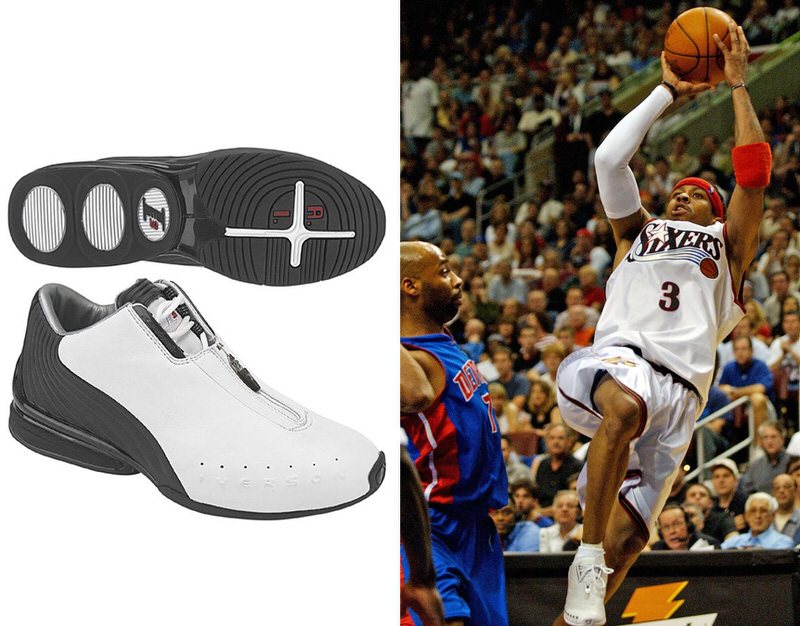 reebok iverson shoe history