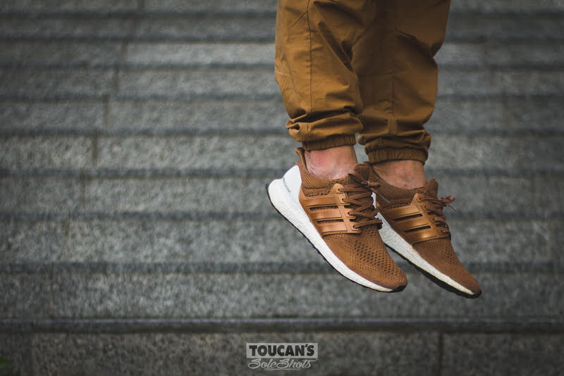 adidas Ultra Boost "Hazelnut" Custom by Dent Kicks Custom