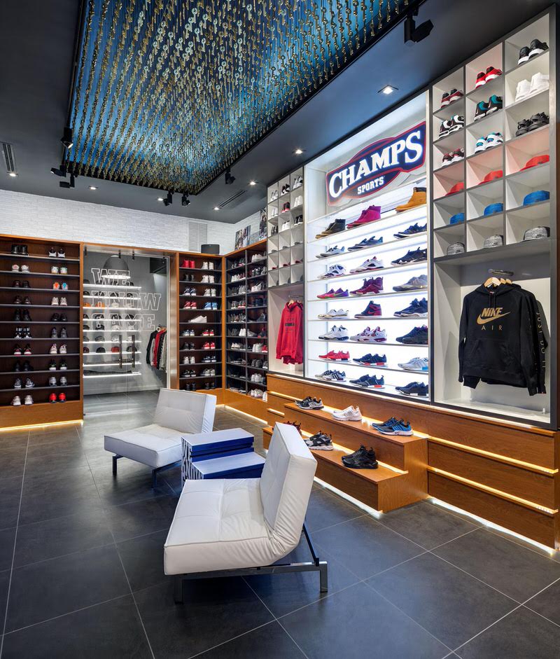 champ sneaker store