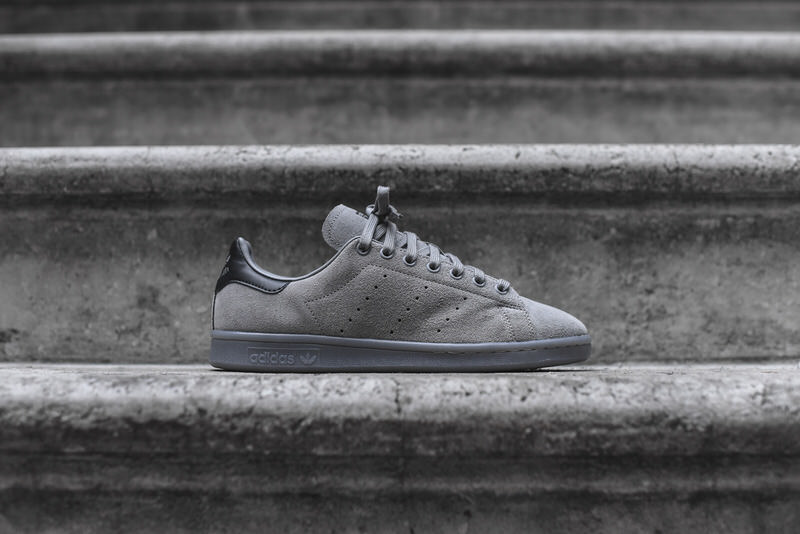 adidas Stan Smith Suede Charcoal 