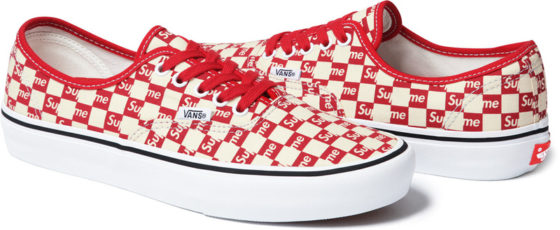 Supreme x Vans Collection