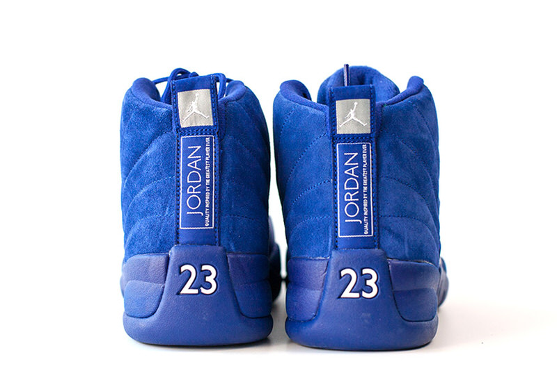 Air Jordan 12 Blue Suede Takes Flight Next Month Nice Kicks