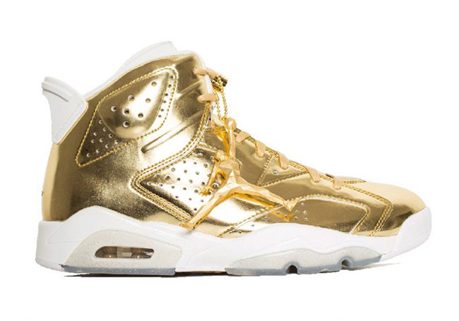 Air Jordan 6 Pinnacle Metallic Gold