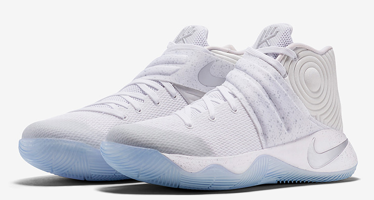 Nike Kyrie 2 White/Metallic Silver