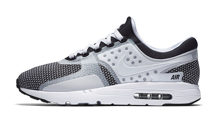 Air max zero sales essential black white