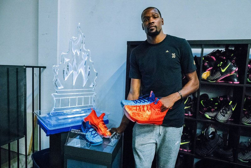kd fire and ice shoes youth