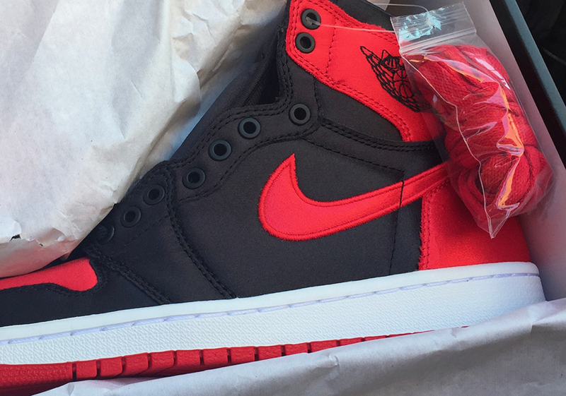 Satin Air Crew Jordan 1 Banned 