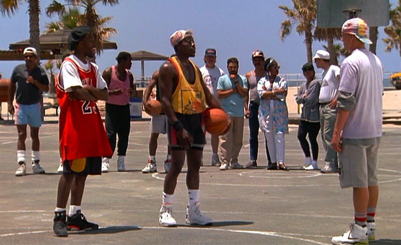 Kadeem Hardison in the Air Jordan 6 Black/Infrared