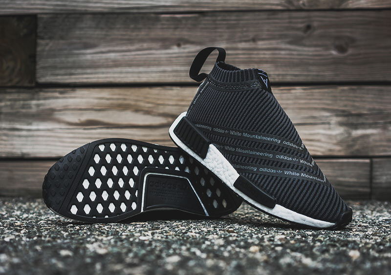 White Mountaineering x adidas NMD City Sock