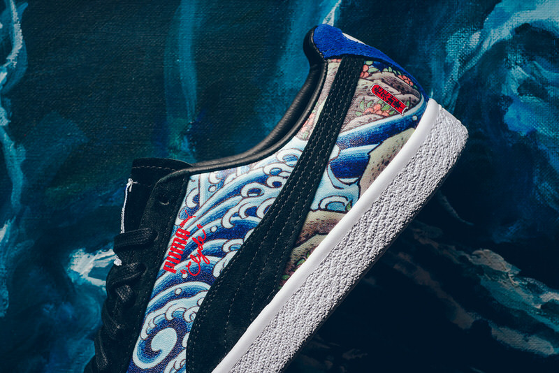 atmos x PUMA Clyde "Three Tides Tattoo"