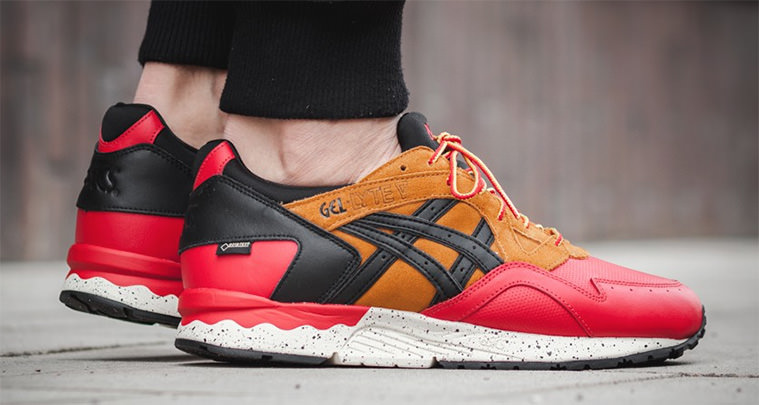 ASICS Gel Lyte v Gore-Tex "Red"