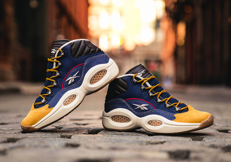 Reebok question outlet mid mujer negro