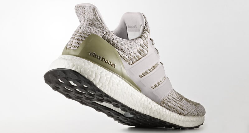 adidas Ultra Boost 3.0 White/Olive