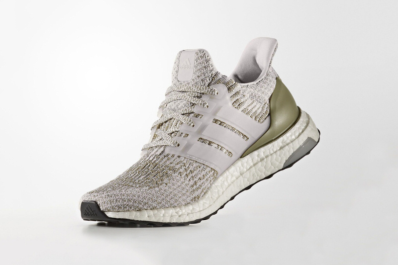 adidas Ultra Boost 3.0 White/Olive