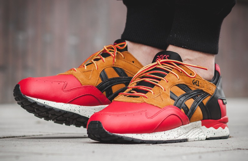 ASICS Gel Lyte v Gore-Tex "Red"