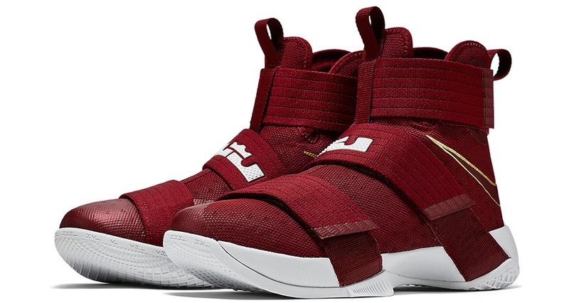 lebron soldier 10 red