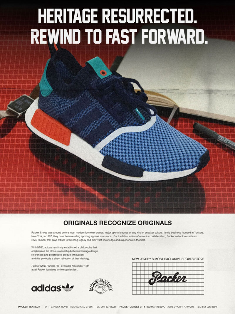 Packer Shoes x adidas NMD R1 Primeknit