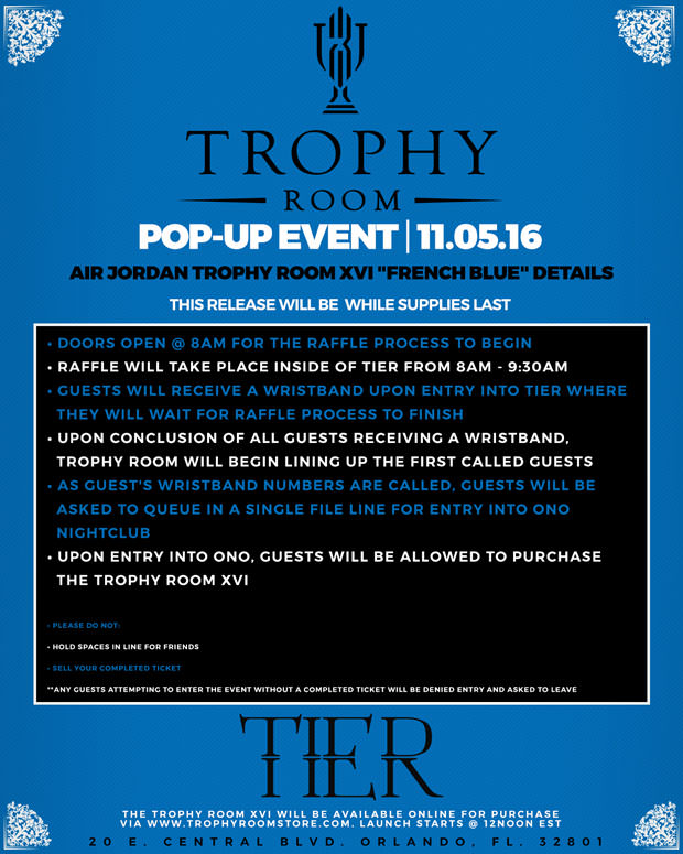 Trophy Room Pop-Up Details