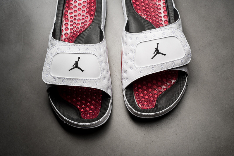 Air Jordan 13 Slides "True Red"