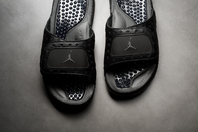 Air Jordan 13 Slides "Black Cat"