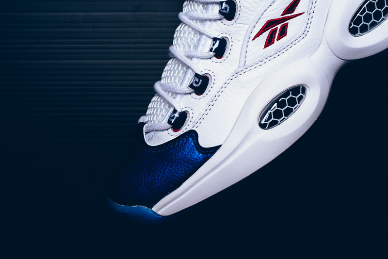 Reebok Question "Blue Toe"