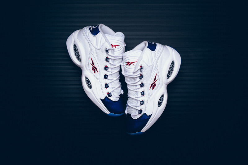 reebok question blue toe