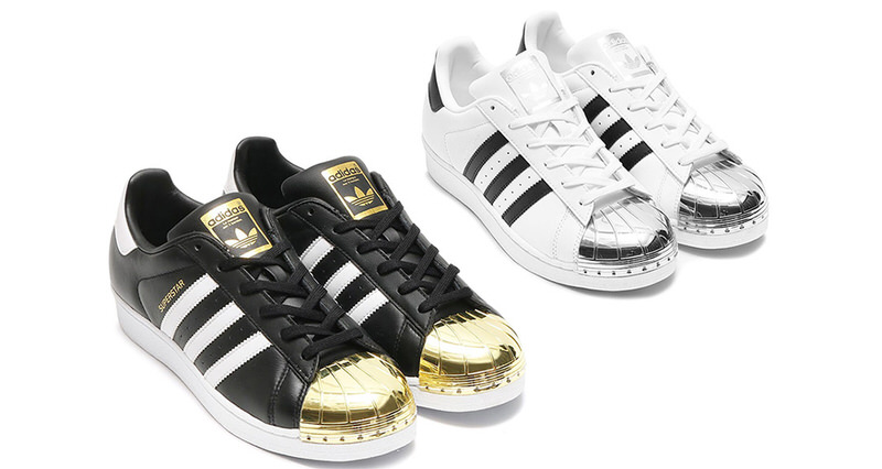 adidas Superstar Updated with Gold and Silver Shell Toes | Nice Kicks