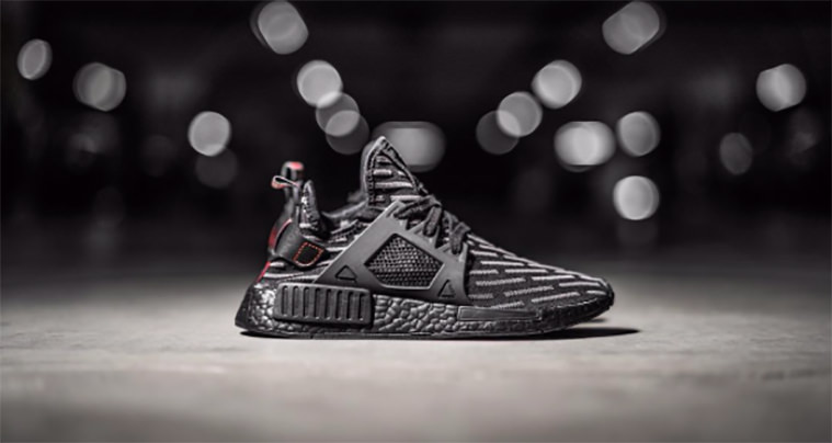 NMD XR1 "Triple Black" With R2 Primeknit Pattern |