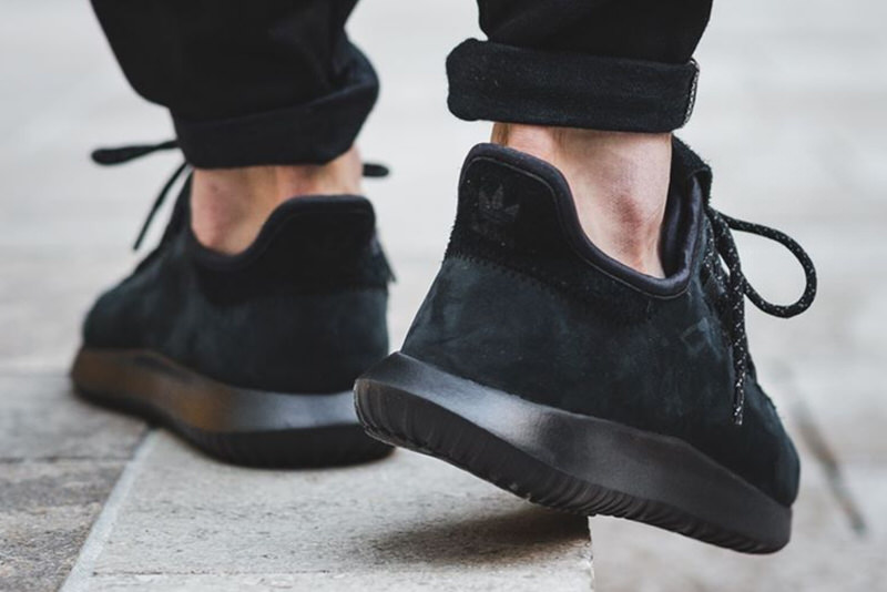 adidas tubular shadow quilted triple black