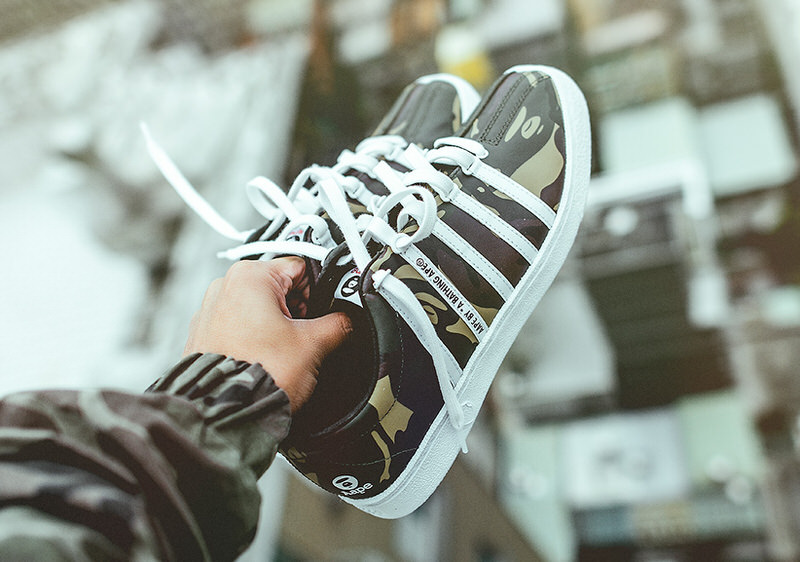 AAPE by A Bathing Ape x K-Swiss Classic 66