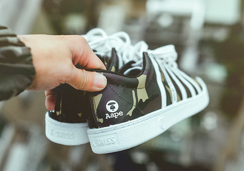 AAPE by A Bathing Ape x K-Swiss Classic 66