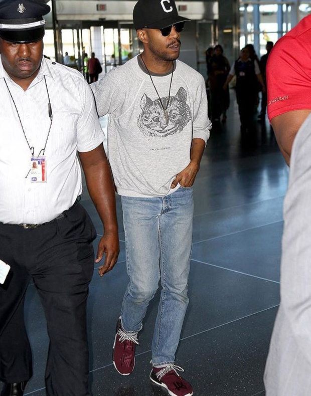 Kid Cudi in the Pharrell x adidas NMD "Friends & Family"