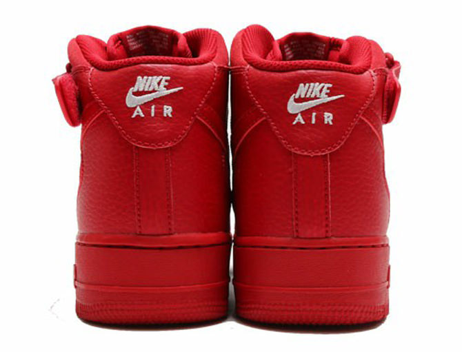 nike af1 mid red