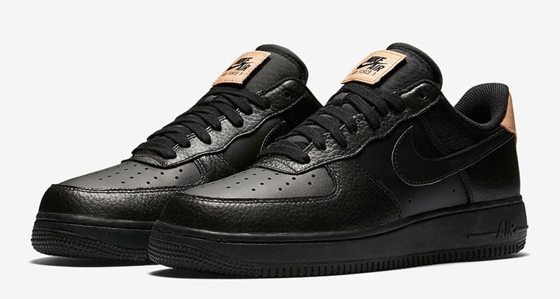 Nike Air Force 1 Low Black/Vachetta Tan