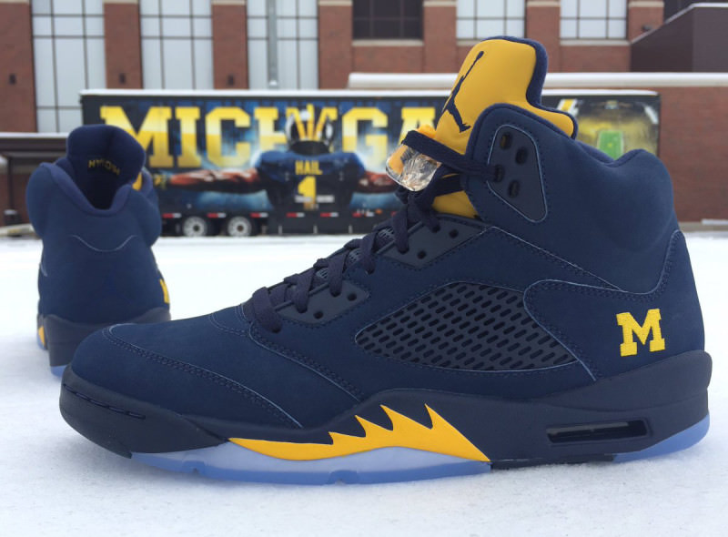 Air Jordan 5 "Michigan" PE