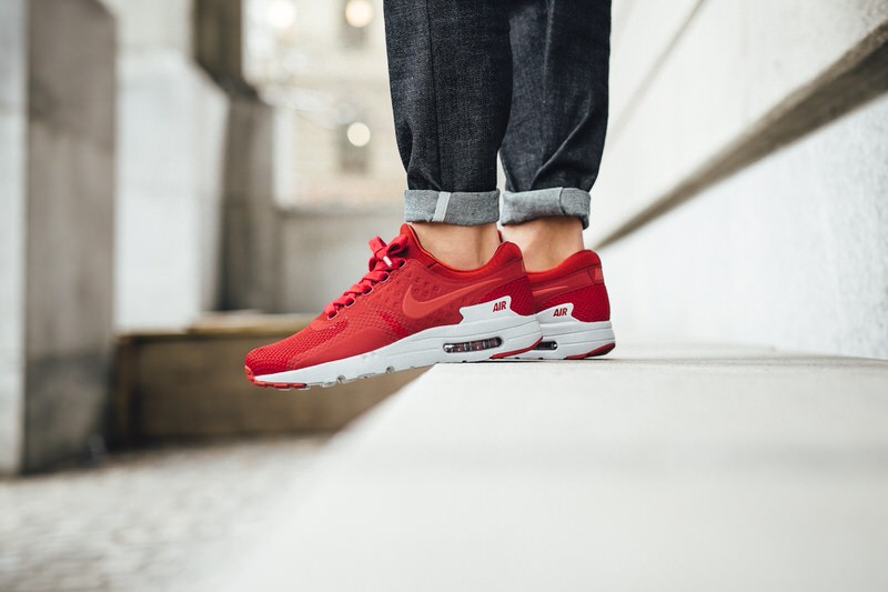 Fecha roja mañana monstruo Nike Air Max Zero PRM "Gym Red" // Available Now | Nice Kicks