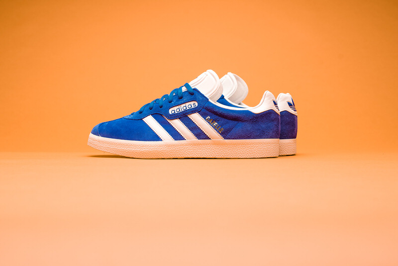 Adidas gazelle super blue online
