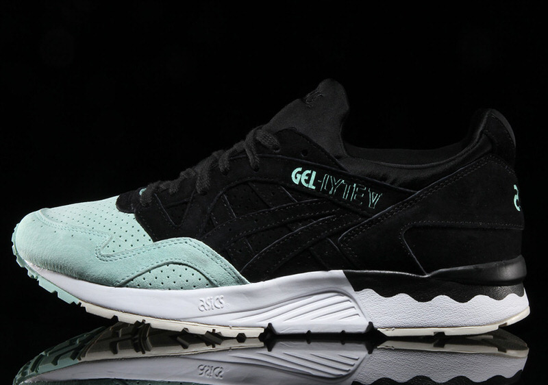 asics gel lyte v black suede