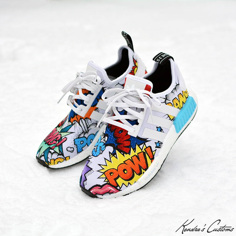 adidas NMD_R1 "Pop Art" Custom by Kendra's Customs