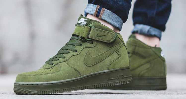 Nike Air Force 1 Mid "Legion Green"