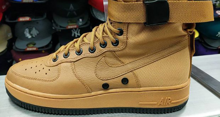 nike sf af1 high wheat