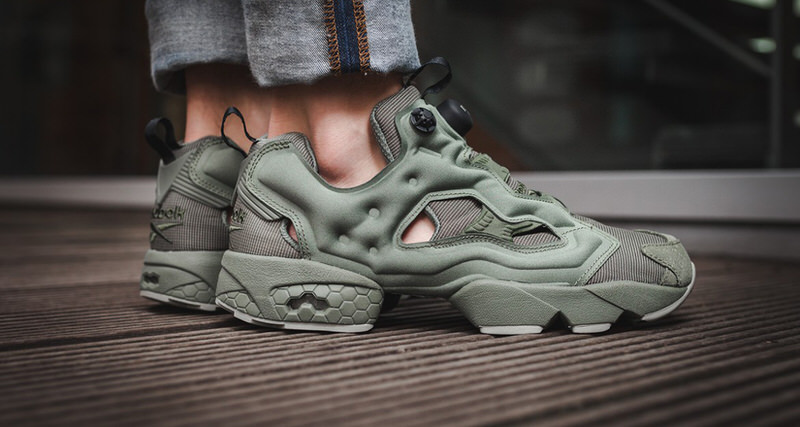 Reebok Insta Pump Fury "Hunter Green" Lands Overseas | Nice Kicks