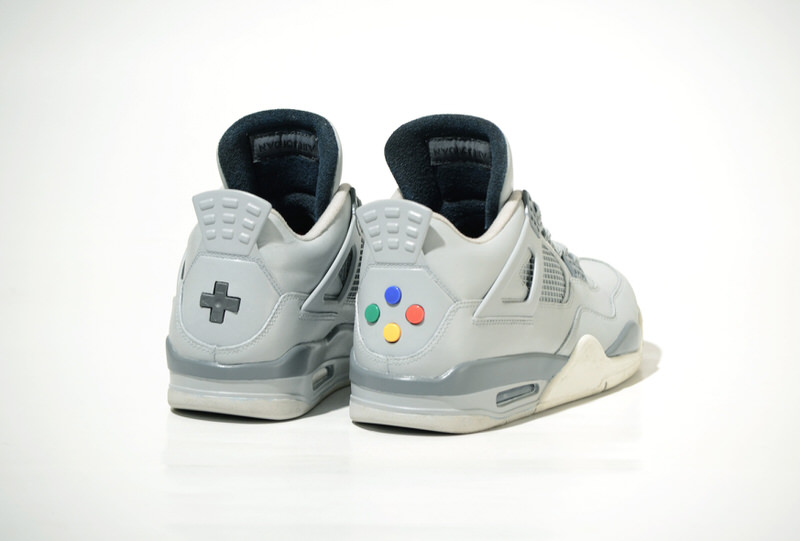 Air Jordan 4 "Super Nintendo" Custom by Freaker Sneaks
