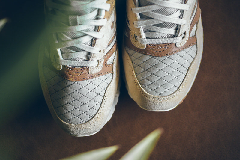 Saucony Grid SD Quilted Tan Grey Available Now Nice Kicks