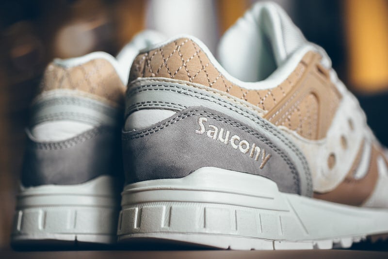Saucony Grid SD Quilted Tan/Grey